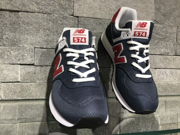Pantofi New Balance Bărbați ML574SCJ Gri-Roșu